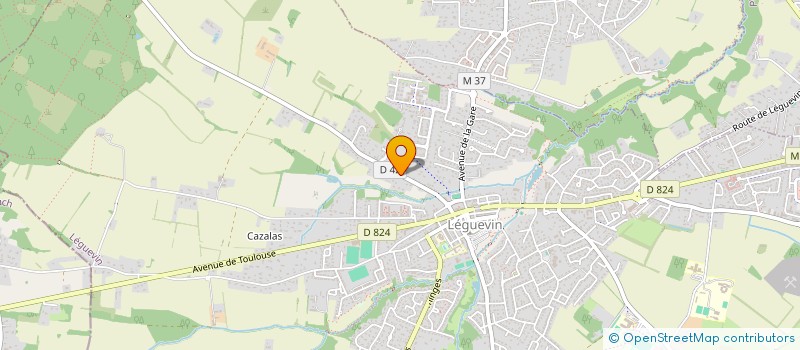 localisation de l'entreprise SMG PROMOTION  LEGUEVIN