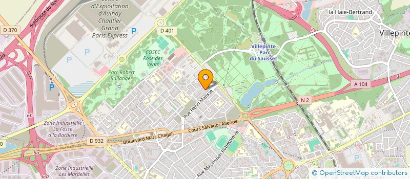 localisation de l'entreprise SMG RENOV' ET REMORQUE à AULNAY-SOUS-BOIS