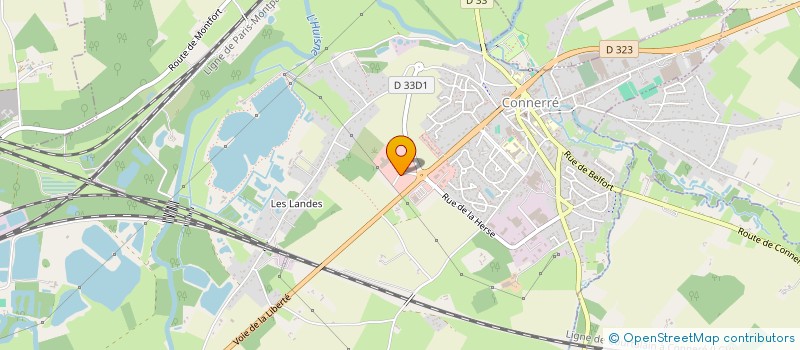 localisation de l'entreprise SMG SASSIER à CONNERRE