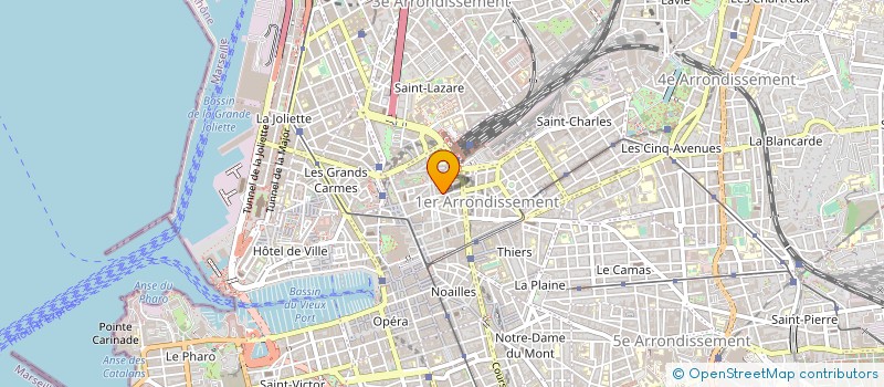 localisation de l'entreprise SMG SOCIETE MARSEILLAISE DE GARDIENNAGE à MARSEILLE