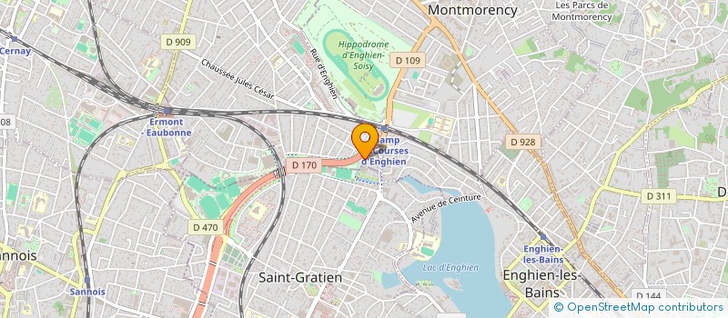 localisation de l'entreprise SMG TP à EAUBONNE