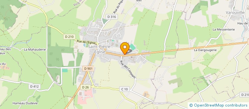 localisation de l'entreprise SMGC  SAINT-PIERRE-EGLISE