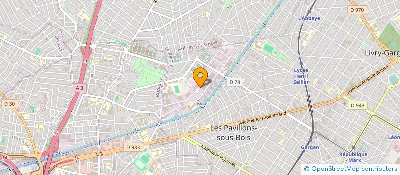 localisation de l'entreprise SMGD à LES PAVILLONS-SOUS-BOIS