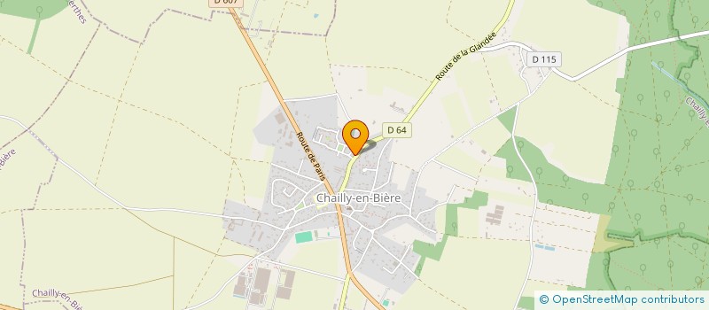 localisation de l'entreprise SMGD INCENDIE à CHAILLY-EN-BIERE