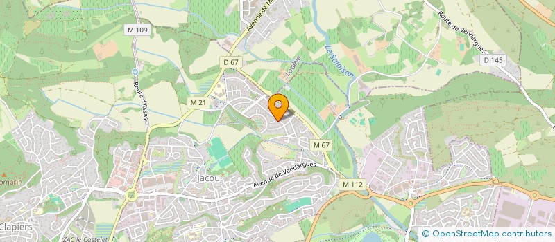 localisation de l'entreprise SMGF INVESTISSEMENT  GIGONDAS