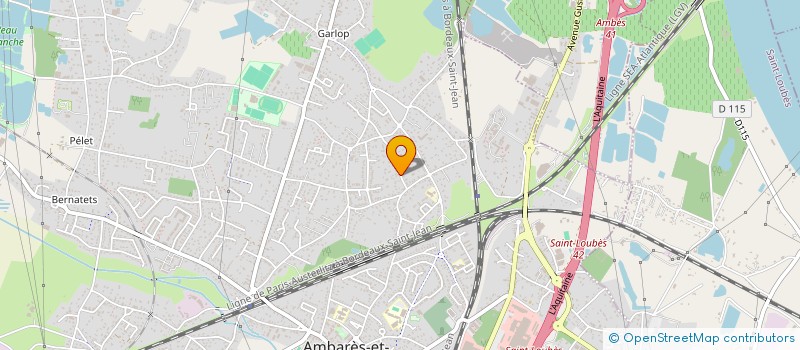 localisation de l'entreprise SMGL  AMBARES-ET-LAGRAVE