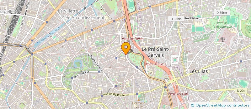 localisation de l'entreprise SMGM  PARIS