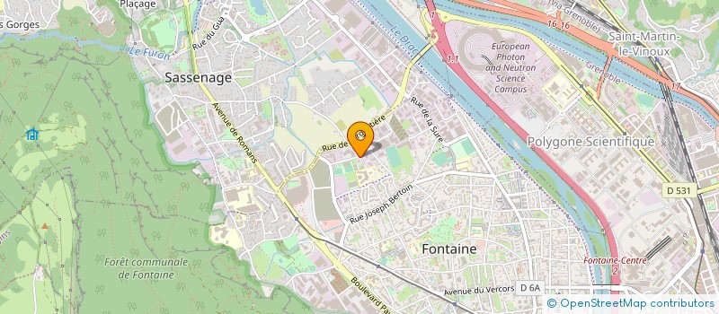 localisation de l'entreprise SMGOP à FONTAINE