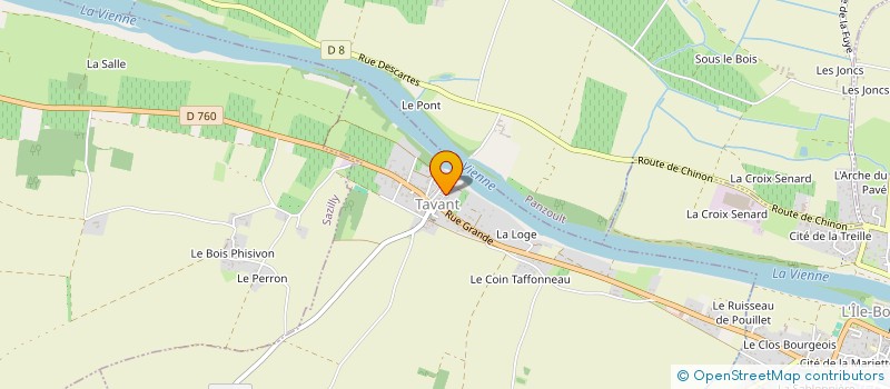 localisation de l'entreprise SMGR  TAVANT