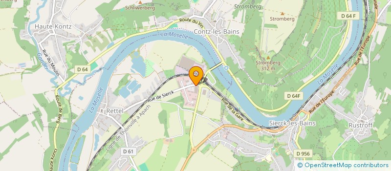 localisation de l'entreprise SMGS à RETTEL