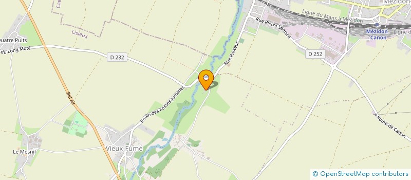 localisation de l'entreprise SMH  MEZIDON VALLEE D'AUGE