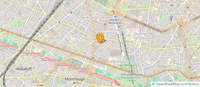 localisation de l'entreprise SMH  PARIS