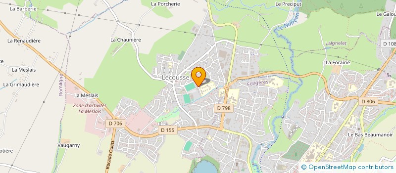 localisation de l'entreprise SMHARTMANN  LECOUSSE