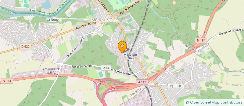 localisation de l'entreprise SMHE HOME  MERY-SUR-OISE