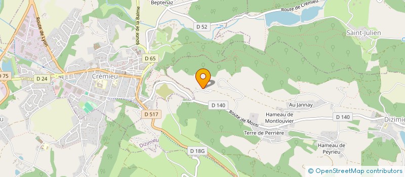 localisation de l'entreprise SMHF ARM  DIZIMIEU