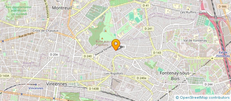 localisation de l'entreprise SMHF LACHKAR à FONTENAY-SOUS-BOIS