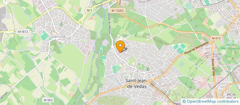 localisation de l'entreprise SMHF PILLOT  SAINT-JEAN-DE-VEDAS