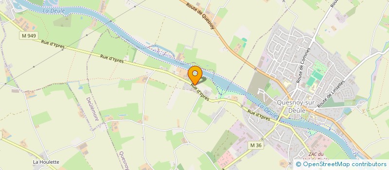 localisation de l'entreprise SMI à QUESNOY-SUR-DEULE