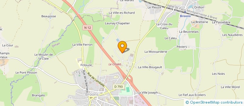 localisation de l'entreprise SMI à BROONS