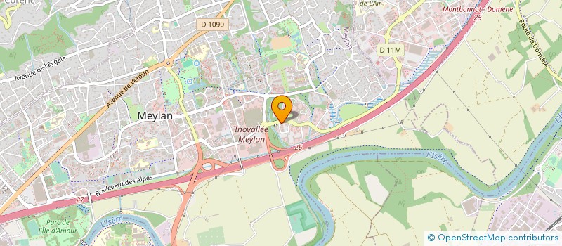 localisation de l'entreprise SMI à MEYLAN