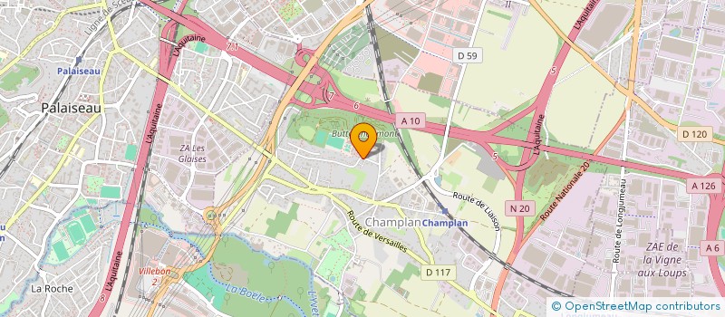 localisation de l'entreprise SMI  CHAMPLAN