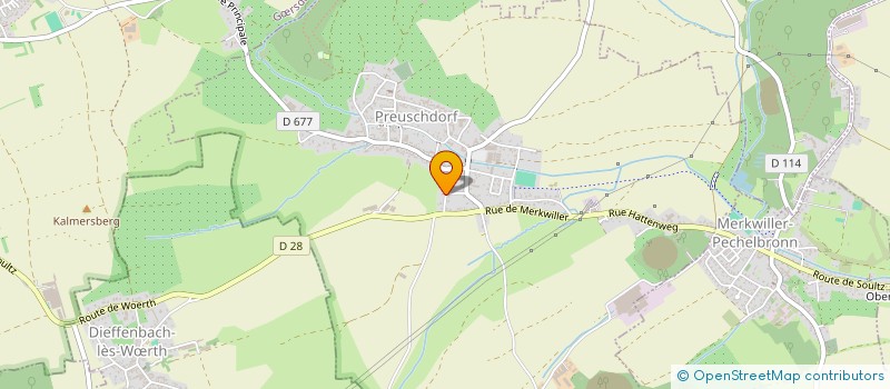 localisation de l'entreprise SMI DE L'EST  MERKWILLER-PECHELBRONN