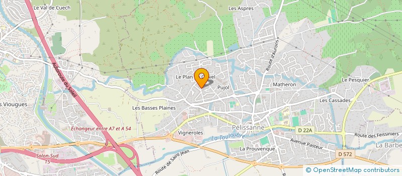 localisation de l'entreprise SMI FROID & CLIMATISATION  PELISSANNE