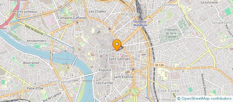 localisation de l'entreprise SMI SERVICES  TOULOUSE