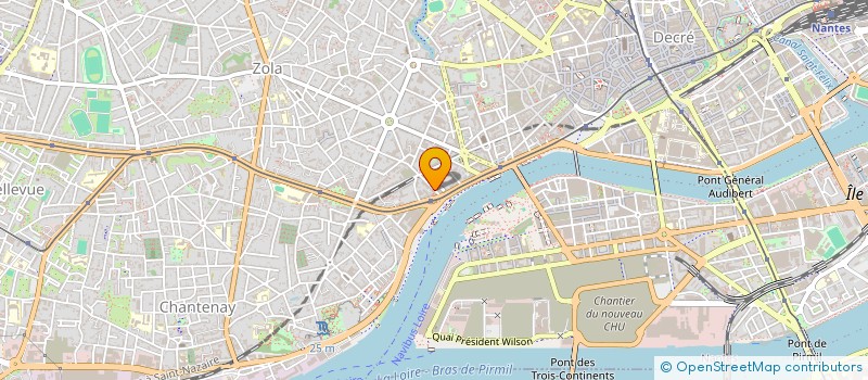 localisation de l'entreprise SMI SOCIETE DE MAINTENANCE INFORMATIQUE à NANTES