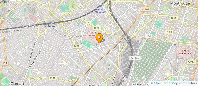 localisation de l'entreprise SMIA à CHATILLON