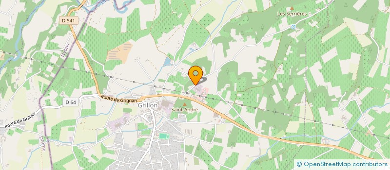 localisation de l'entreprise SMIB  GRILLON