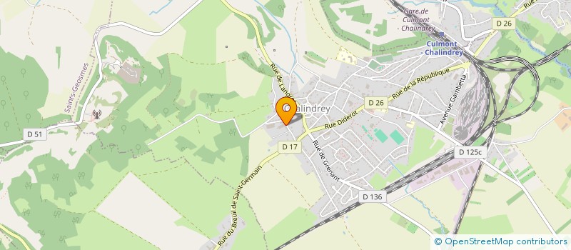 localisation de l'entreprise SMICTOM SUD HAUTE-MARNE à CHALINDREY