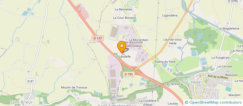 localisation de l'entreprise SMICTOM VALCOBREIZH à TINTENIAC