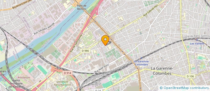 localisation de l'entreprise SMID INVEST à COLOMBES