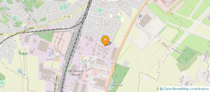 localisation de l'entreprise SMIG INDUSTRIE à BRETIGNY-SUR-ORGE