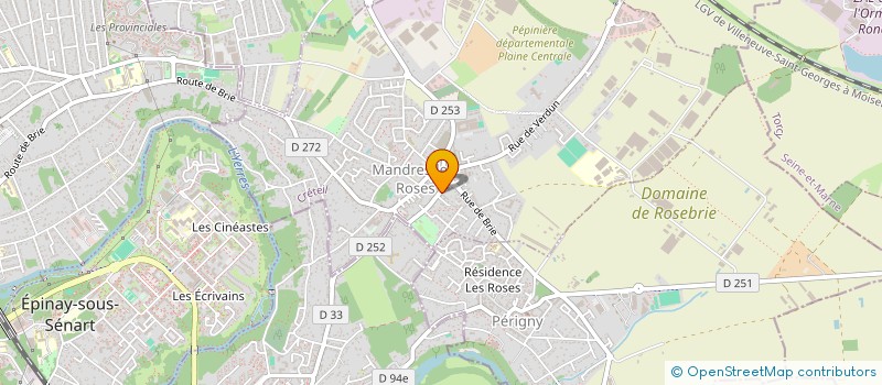 localisation de l'entreprise SMIL à MANDRES-LES-ROSES
