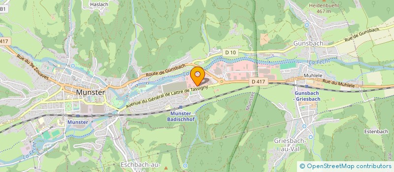 localisation de l'entreprise SMIL & CO  MUNSTER