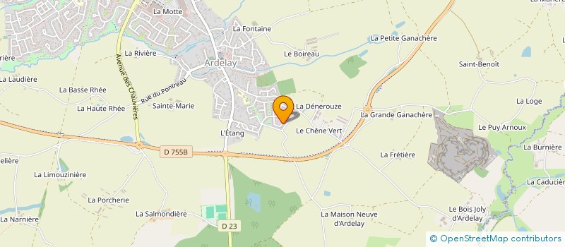 localisation de l'entreprise SMIL'HIT VENDEE à LES HERBIERS
