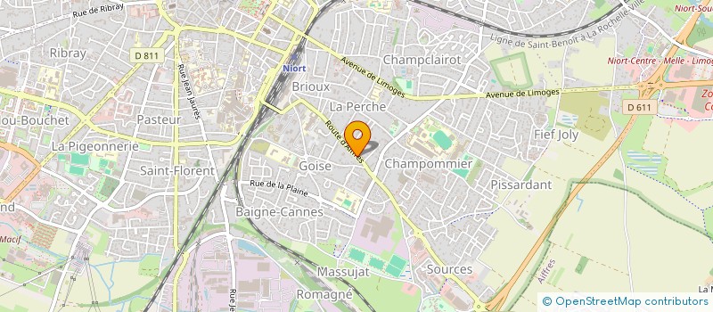 localisation de l'entreprise SMIL MULTISERVICES  NIORT