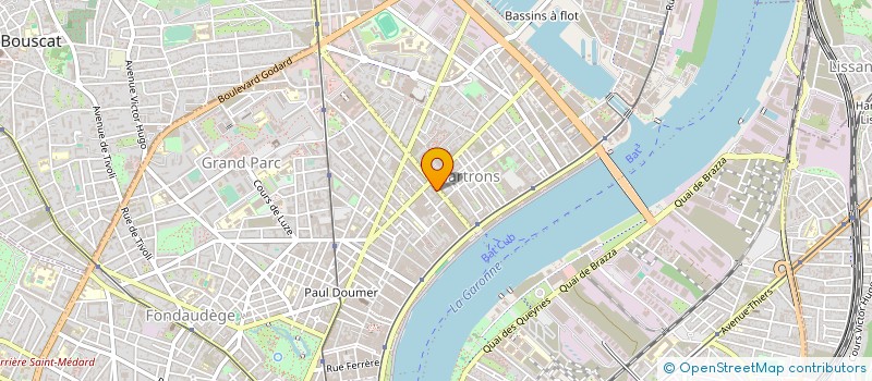 localisation de l'entreprise SMILE 2 LIFE à BORDEAUX