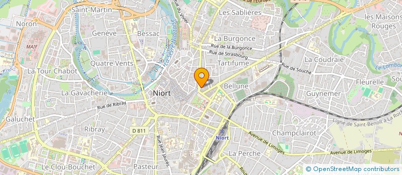localisation de l'entreprise SMILE  NIORT