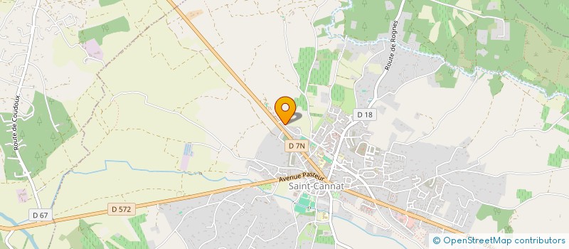 localisation de l'entreprise SMILE  SAINT-CANNAT