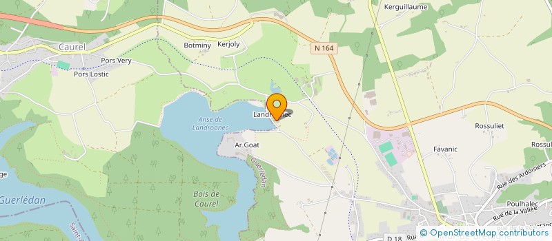 localisation de l'entreprise SMILE  GUERLEDAN