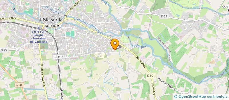 localisation de l'entreprise SMILE BIEN ETRE ET DANSE  L'ISLE-SUR-LA-SORGUE