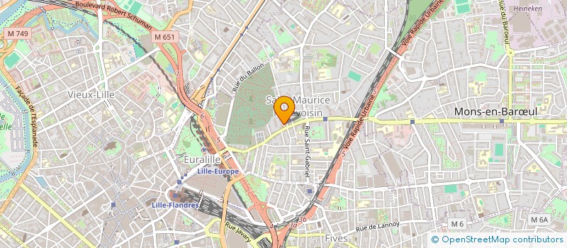 localisation de l'entreprise SMILE BOX à LILLE