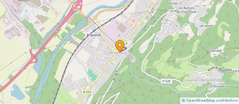 localisation de l'entreprise SMILE BURGER  VILLARD-BONNOT