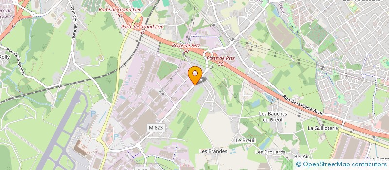 localisation de l'entreprise SMILE CAB  BOUGUENAIS