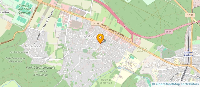 localisation de l'entreprise SMILE CAUCASE à CHAMBOURCY
