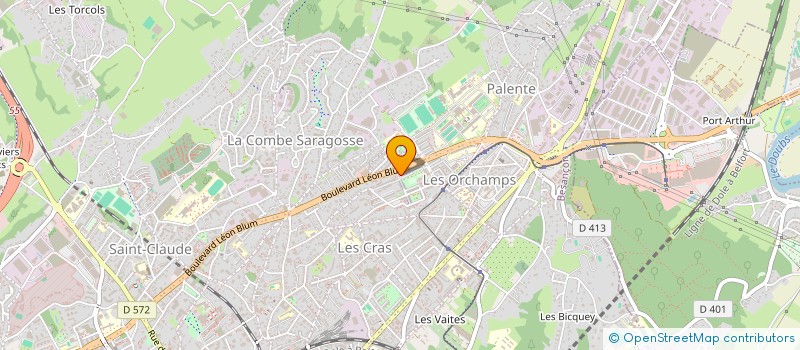 localisation de l'entreprise SMILE COM  BESANCON