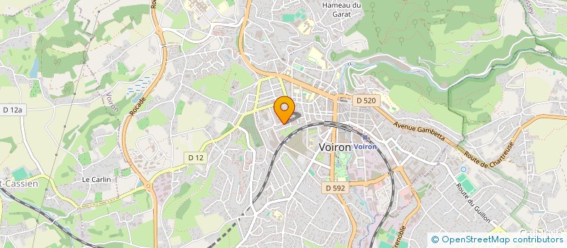 localisation de l'entreprise SMILE CONSEIL CAPITAL à VOIRON